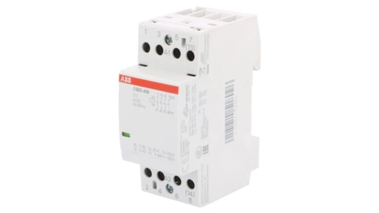 ESB25-40N-14 Stycznik 4-biegunowy instalacyjny, 25A, 12VAC,12VDC, NO x4