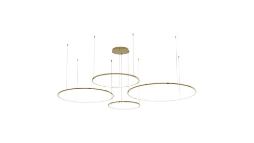 Lampa wisząca Saturno Gold 120W LED ML0849 Milagro