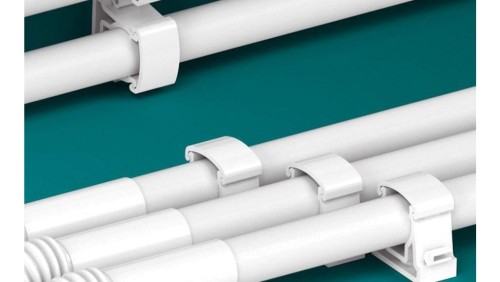 RL 28 Uchwyt U zamykany biały