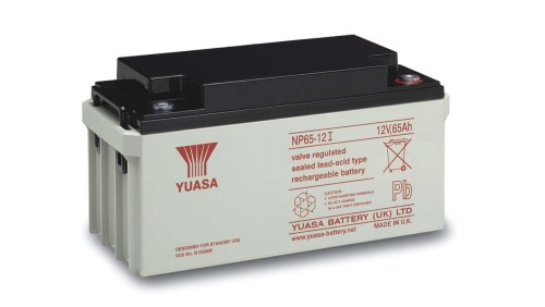 AKUMULATOR AGM YUASA NP12V-65Ah o żywotności 3-5 lat