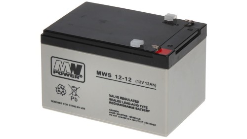 AKUMULATOR 12V/12AH-MWS