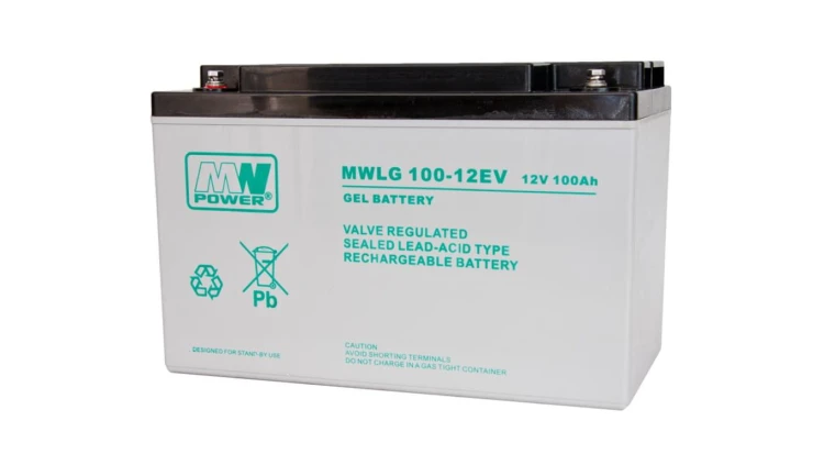 MW Power Akumulator 12V MWLG 100Ah żywotność: 12-15 lat