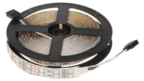 TAŚMA LED LED120A-12V/28.8W-RGB/5M 5m