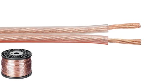 Przewód głośnikowy SPC-115CA 2x1,50 CCA aluminium miedziowane /rolka = 100m/