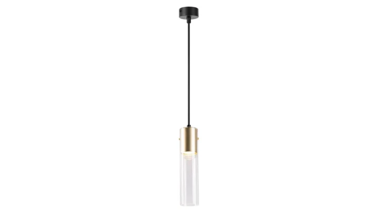 Lampa Wisząca Ricky Złoty 1xGU10 ML0845 Milagro