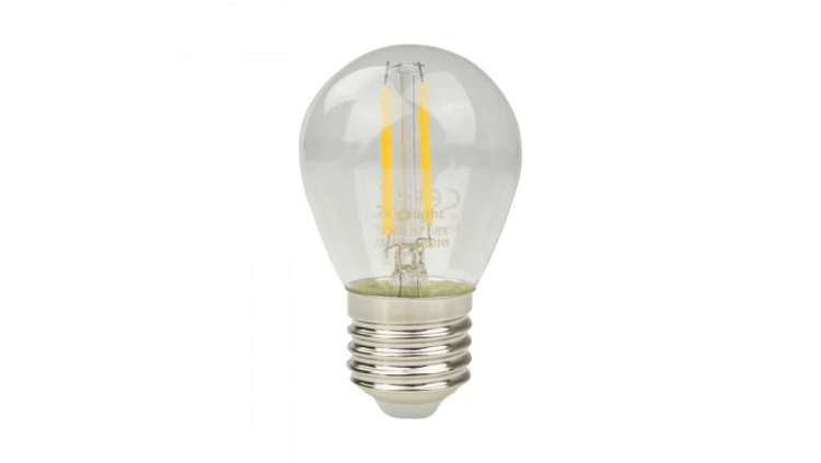 Żarówka GOLF BALL FILAMENT G45 2W E27 2700K 240lm