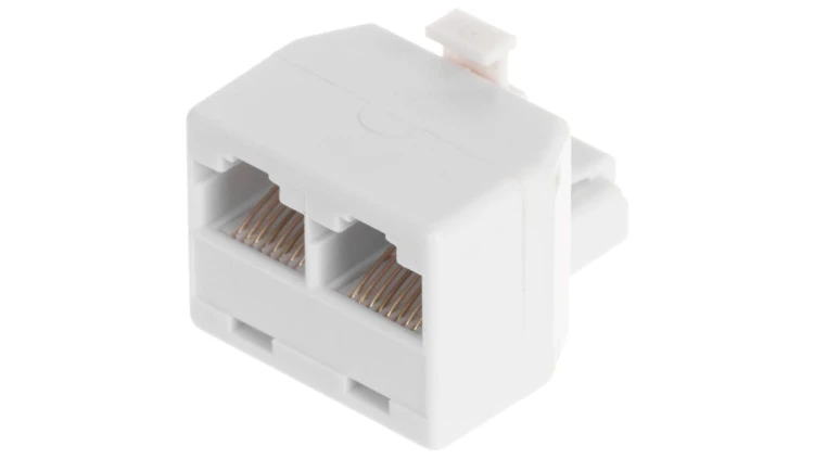 ROZGAŁĘŹNIK RJ45-W/2RJ45-G