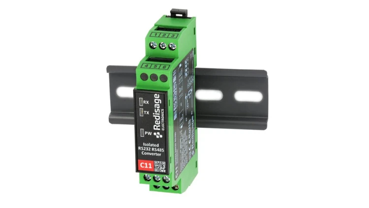 Konwerter RS232 na RS485 Izolacja 3kV DC strona RS232