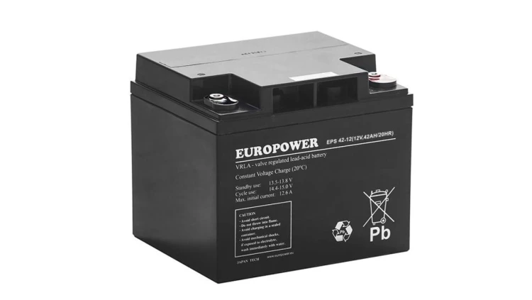 EUROPOWER Akumulator 12V EPS 42Ah żywotność: 10-12 lat