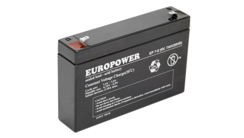 EUROPOWER Akumulator 6V EP 7Ah żywotność: 6-9 lat