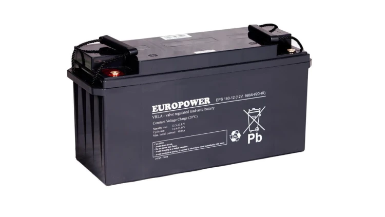 EUROPOWER Akumulator 12V EPS 160Ah żywotność: 10-12 lat