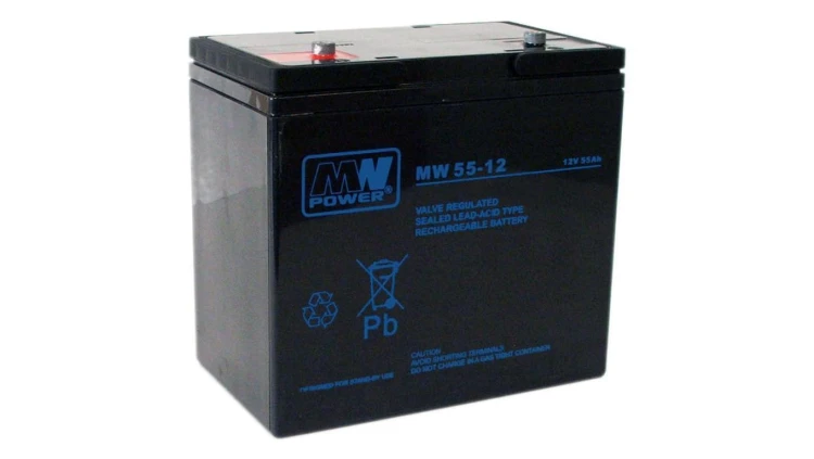 MW Power Akumulator 12V MW 55Ah żywotność: 6-9 lat