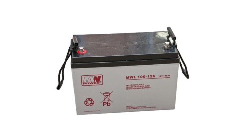 MW Power Akumulator 12V MWL 100Ah żywotność: 10-12 lat śruba M8
