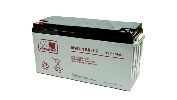MW Power Akumulator 12V MWL 150Ah żywotność: 10-12 lat śruba M8