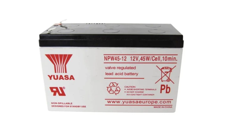 AKUMULATOR AGM YUASA NPW12V-8,5Ah o żywotności 3-5 lat