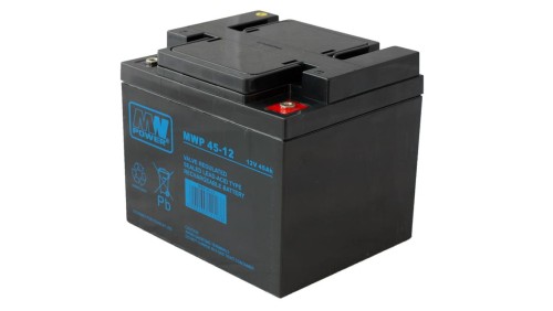 MW Power Akumulator 12V MWP 45Ah żywotność: ponad 12 lat śruba M6