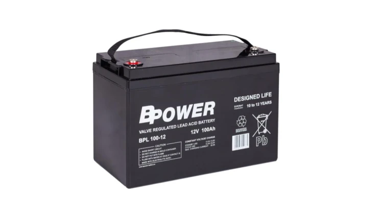 BPower Akumulator 12V BPL 100Ah żywotność: 10-12 lat