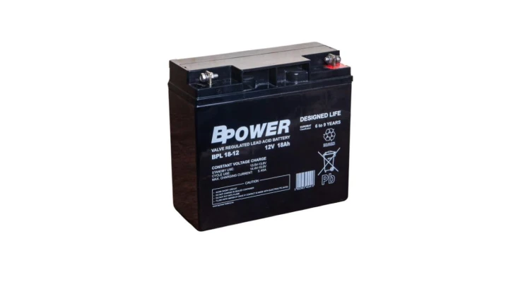 BPower Akumulator 12V BPL 18Ah żywotność: 10-12 lat