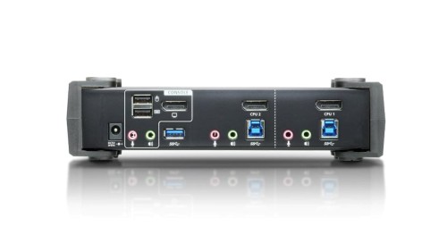Aten Biurkowy przełącznik KVM 2 port USB DisplayPort 4K