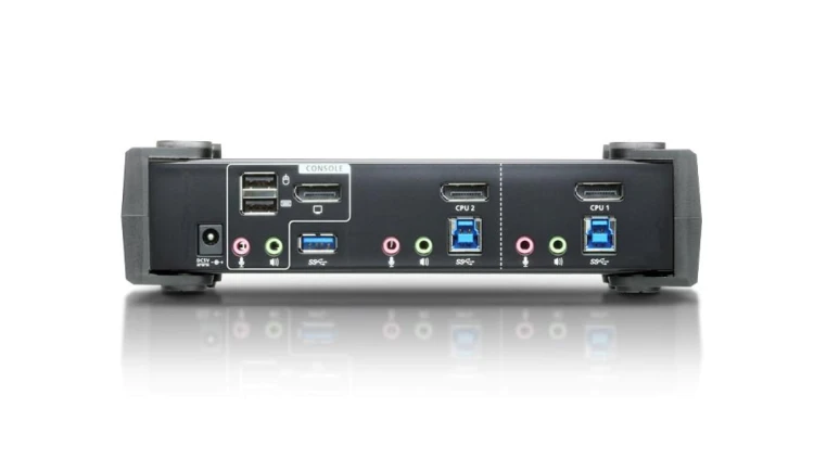 Aten Biurkowy przełącznik KVM 2 port USB DisplayPort 4K