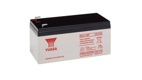 AKUMULATOR AGM YUASA NP12V-3,2Ah o żywotności 3-5 lat