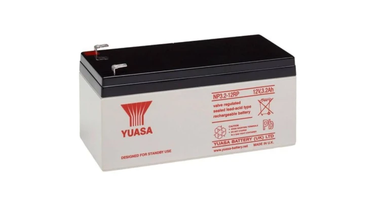 AKUMULATOR AGM YUASA NP12V-3,2Ah o żywotności 3-5 lat