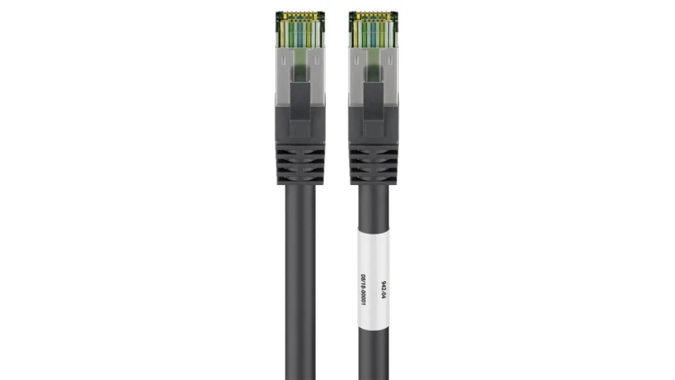 CAT 8.1 patch cable, S/FTP (PiMF), - Długość kabla 1 m