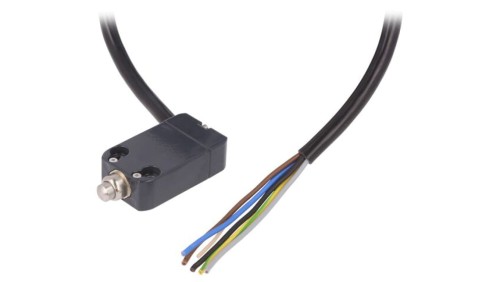 NAB110AB-DN2 Wyłącznik krańcowy trzpień Ø8mm NO + NC 10A IP67