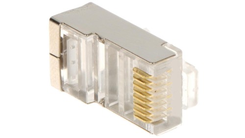 WTYK MODULARNY EKRANOWANY RJ45/C6-EKRAN*P100