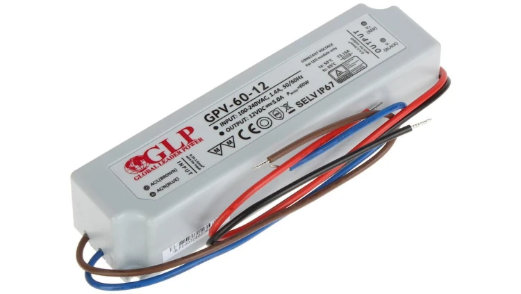 ZASILACZ IMPULSOWY 12V/5A/GPV
