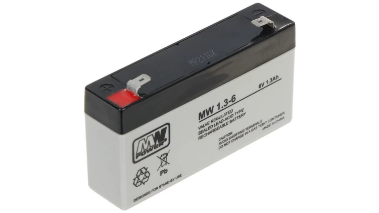 AKUMULATOR 6V/1.3AH-MW