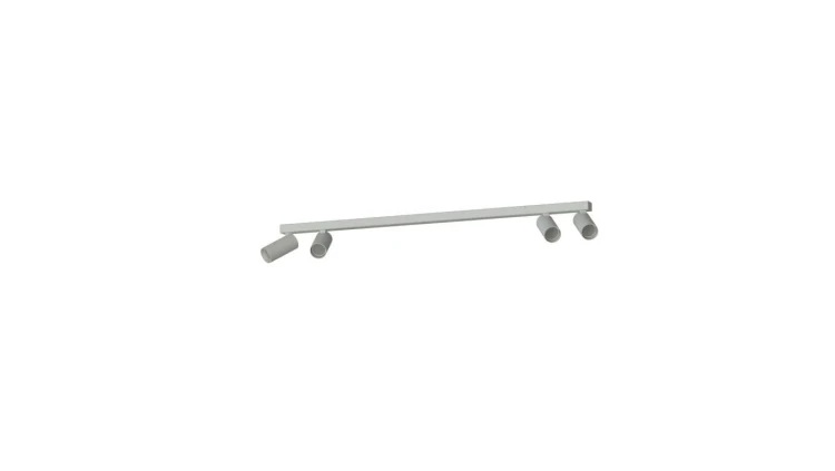 Listwa z regulowanymi reflektorkami FOURTY IV 4xGU10 R35 Silk gray 11438 Nowodvorski