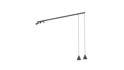 Lampa przysufitowa FOURTY 5xGU10 R50, GU10 R35 Czarny 11448 Nowodvorski