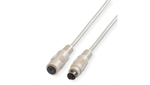 Kabel ROLINE PS/2 klawiatura/mysz M/F, 1,8 m