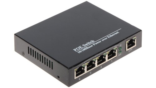 SWITCH POE SPS-4P/1 5-PORTOWY