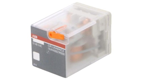 CR-U048AC2 Przekaźnik elektromagnetyczny, DPDT, Napięcie Cewki: 48VAC, max.250VDC
