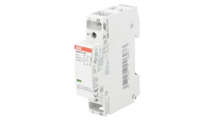 ESB16-11N-01 Stycznik 2-biegunowy instalacyjny, 16A, 24VAC,24VDC, NC + NO
