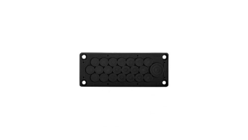 Przepust dławiący HTC-22-FI (Typ FL21) IP65 - czarny