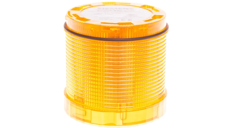 Moduł świetlny do kolumny sygnalizacyjnej 70mm LED żółty światło ciagłe 24V AC_DC IP65 8WD4420-5AD