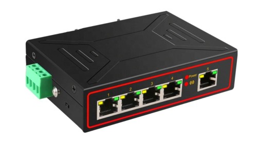 Switch 5 portów Ethernet 10/100MB RJ45 niezarządzalny