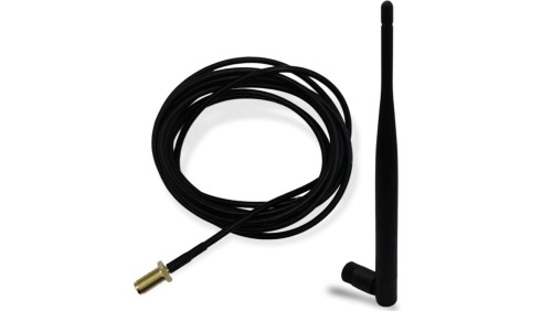 Antena do napędów wzmacniająca zasięg pilotów 433 Mhz z przewodem 2m 50 Ohm