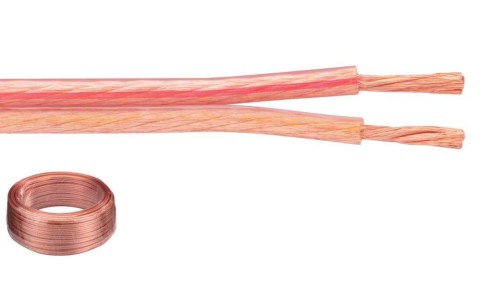 Przewód głośnikowy SPC-25 HIGH QUALITY, HIGHLY FLEXIBLE 2x2,5mm2 MIEDŹ OFC /rolka = 50m/