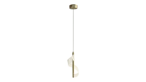 Lampa wisząca LARGO 10W LED ZŁOTY 4000K 10W LED IP20 ML1041 Milagro