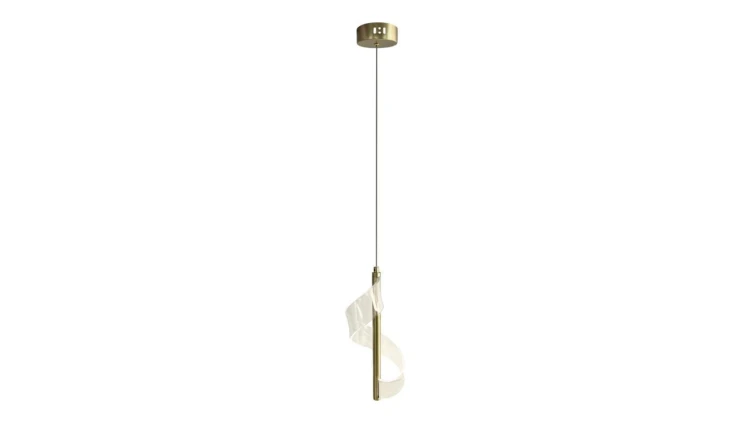 Lampa wisząca LARGO 10W LED ZŁOTY 4000K 10W LED IP20 ML1041 Milagro