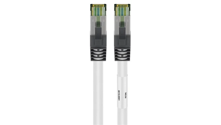 CAT 8.1 patch cable, S/FTP (PiMF), - Długość kabla 0.5 m
