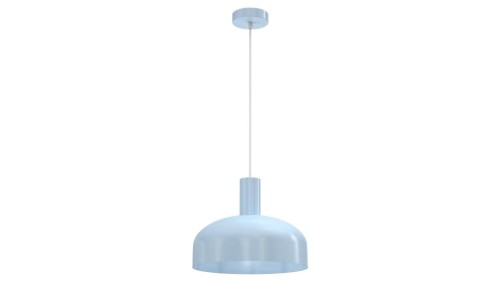 Lampa wisząca VISBY BŁĘKITNY 1xE27 MLP1556 Milagro