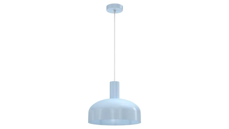 Lampa wisząca VISBY BŁĘKITNY 1xE27 MLP1556 Milagro