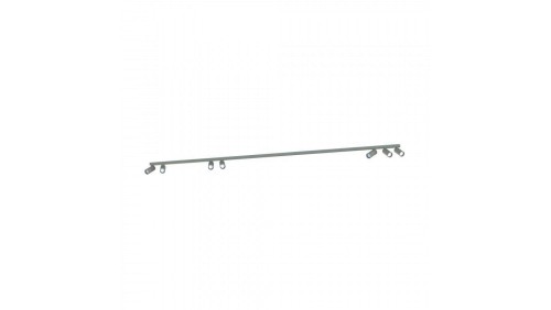 Listwa z regulowanymi reflektorkami FOURTY VII 7xGU10 R35 Umbra gray 11470 Nowodvorski
