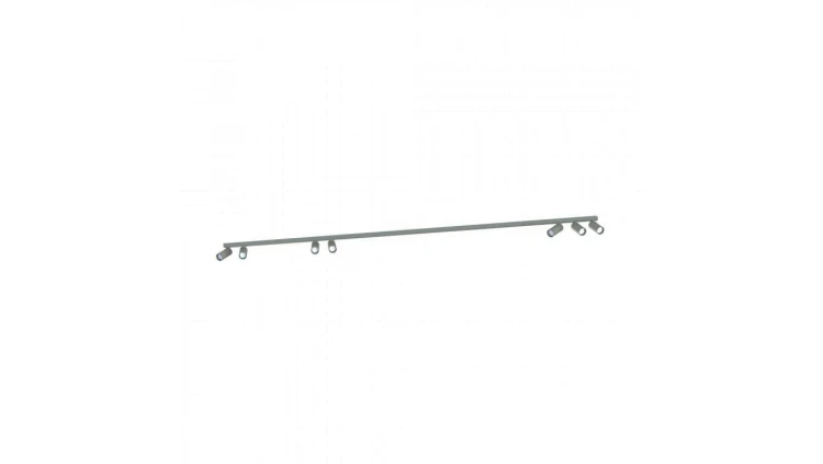 Listwa z regulowanymi reflektorkami FOURTY VII 7xGU10 R35 Umbra gray 11470 Nowodvorski