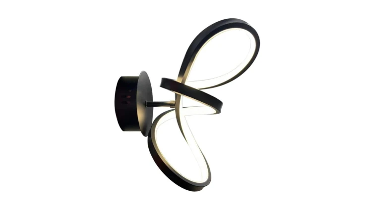 Kinkiet TESORO BLACK 15W LED CZARNY 4000K 15W LED IP20 ML1052 Milagro